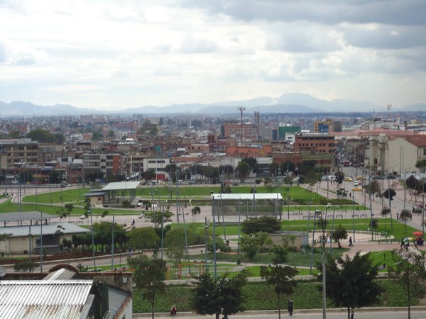 View from the roof of the police museum