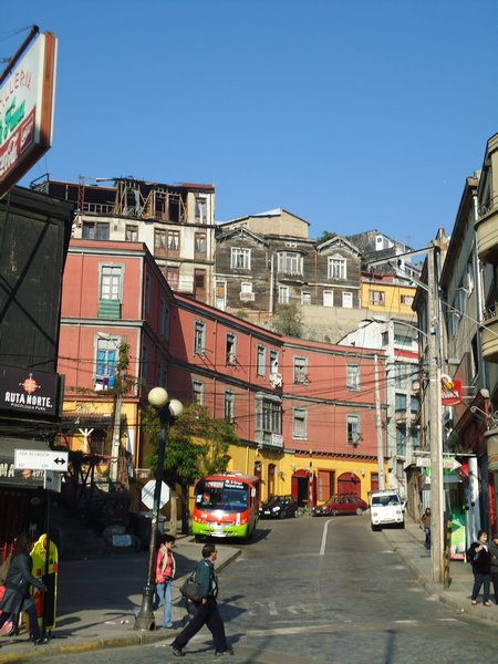 Streets of Valparaiso