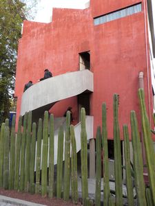 Casa Estudio Diego Rivera from the outside