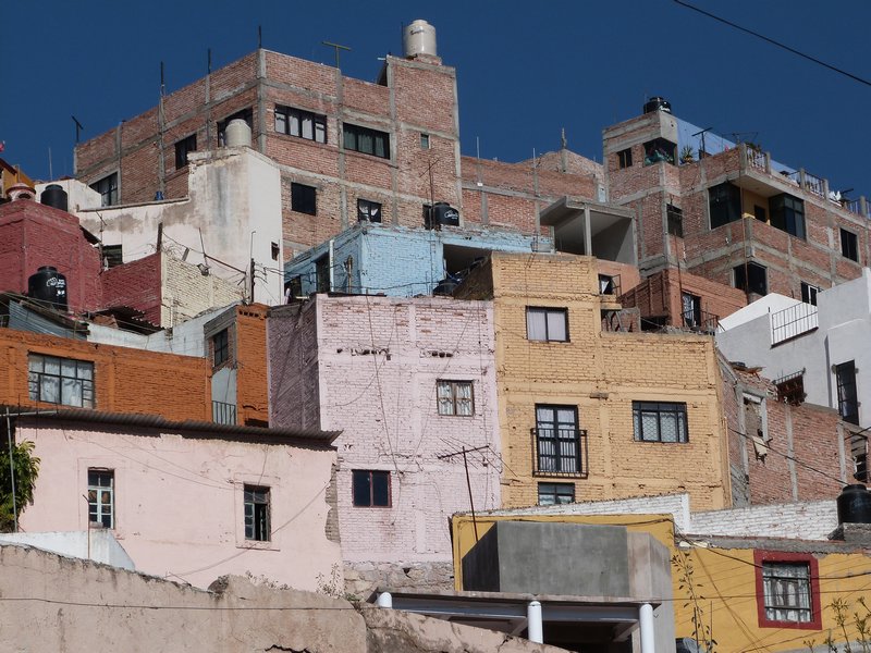 Guanajuato houses