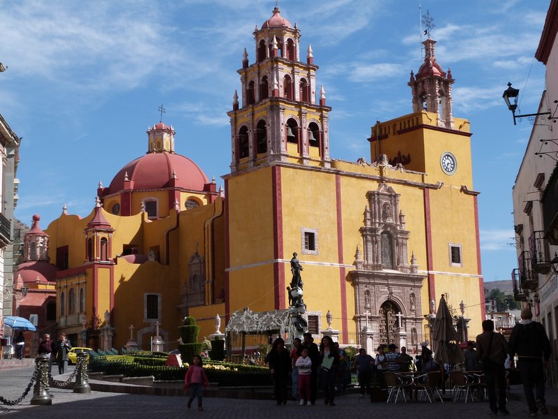 The Basilica de Nuestra Senora de Guanuajuato