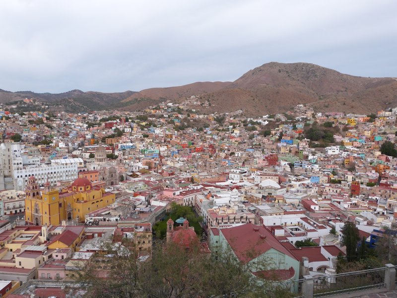 Looking over Guanajuato from Pipila