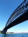I liked this angle of the bridge and brilliant blue sky