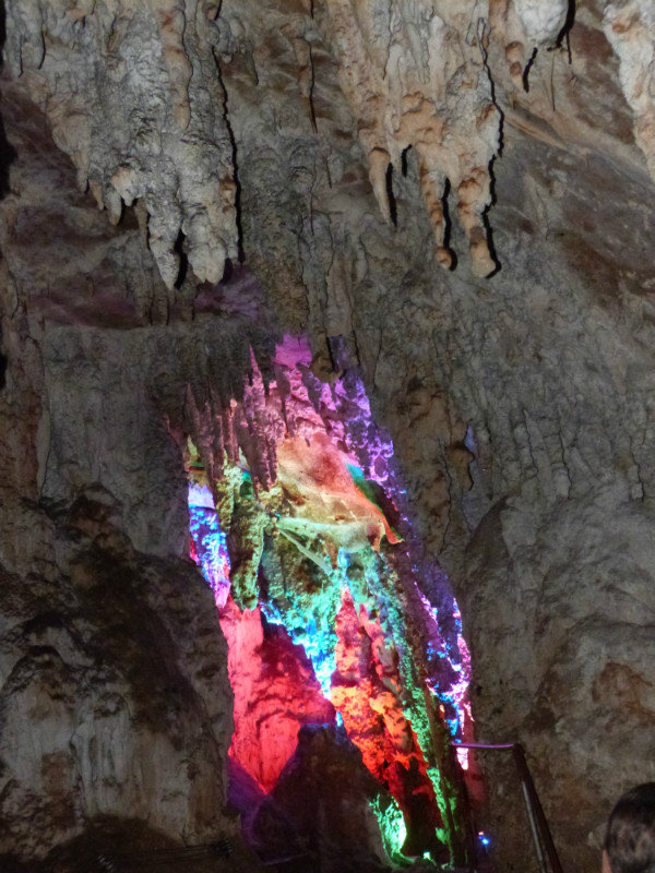 Light show in the cave