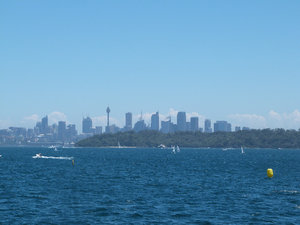 On the ferry, Manly to Circular Quay, Sydney