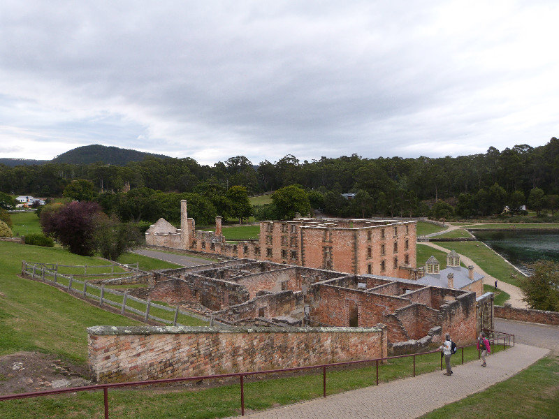 Overlooking the Penitentary and the Hospital