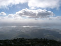 Looking out from Mt Wellington