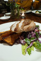 Chicken breast, slaw and sweet potato