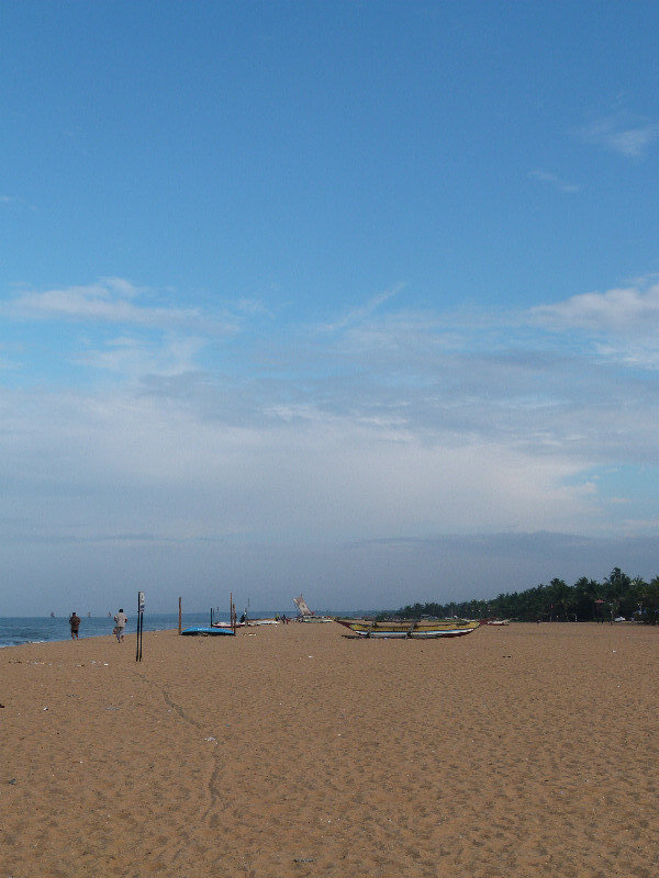 Negombo beach - apparently they get better!