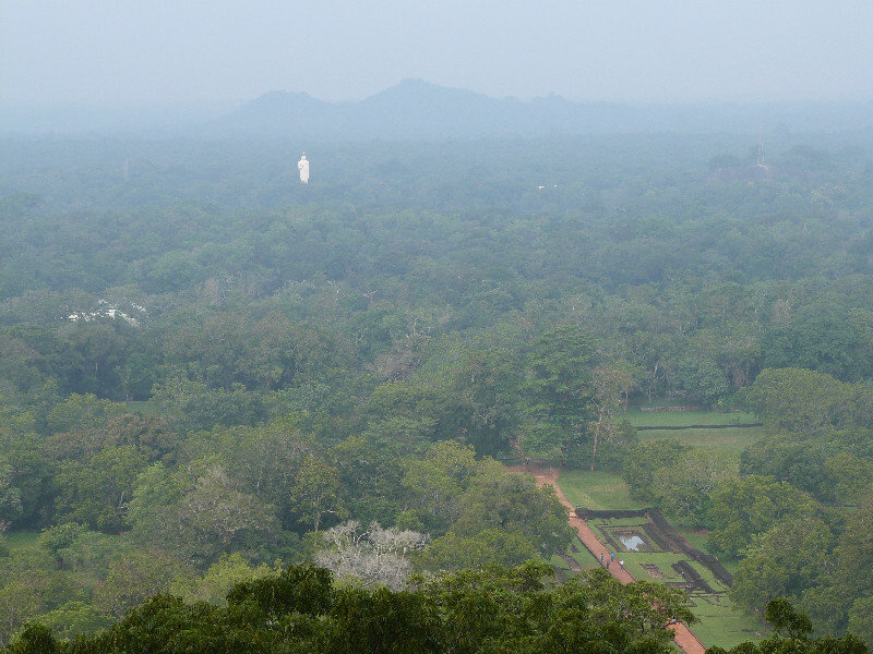 Views from half way uptowards the big white Buddha