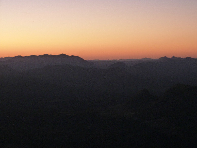 Dawn, Mt Sonder