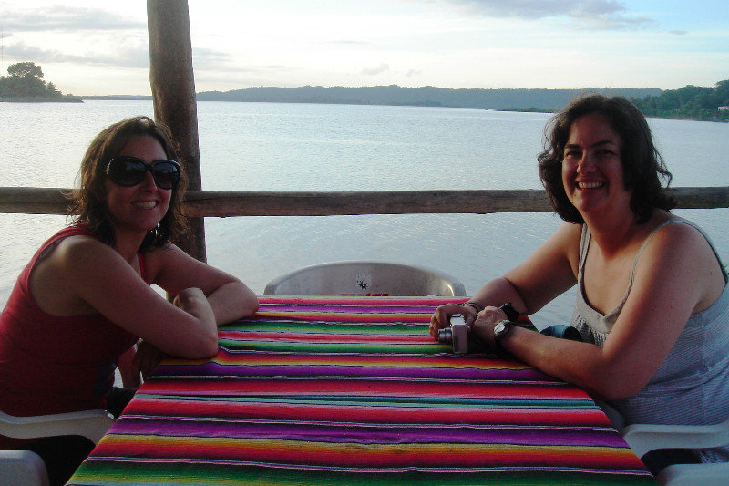 2008 Guatemala, Flores, with Lucy