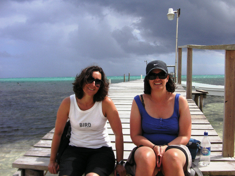2008 Belize, Caye Caulker - with Lucy