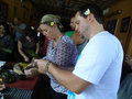 2011, Bali, Ness and Matt at cooking school