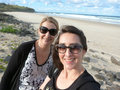 2014, near Byron Bay, with Bernadette