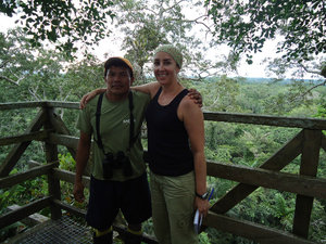 2010, the Ecuadorian Amazon, with Segundo one of our wonderful guides