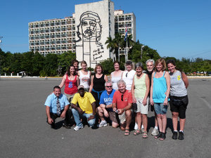 2012, Havana, the cycle trip gang