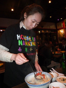 2012, San Francisco, dinner at the house of Nanking with Dave and Merry Jo