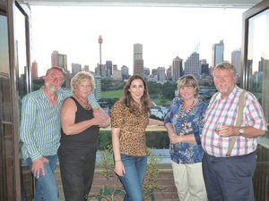 2012, Sydney, with Dave, Denise, Linda and Bob (Home and Away)