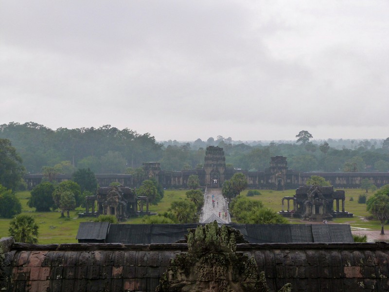 Angkor Wat, towards the West Gate