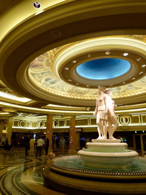 The foyer, Caesars Palace
