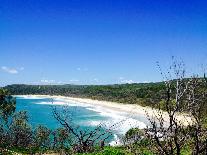 The view from Hell's Gate, Noosa National Park