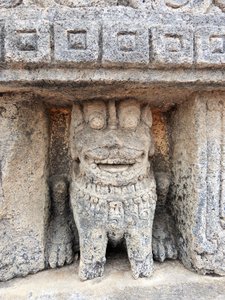 Carvings at Prambanan
