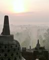 Sunrise at Borobudur