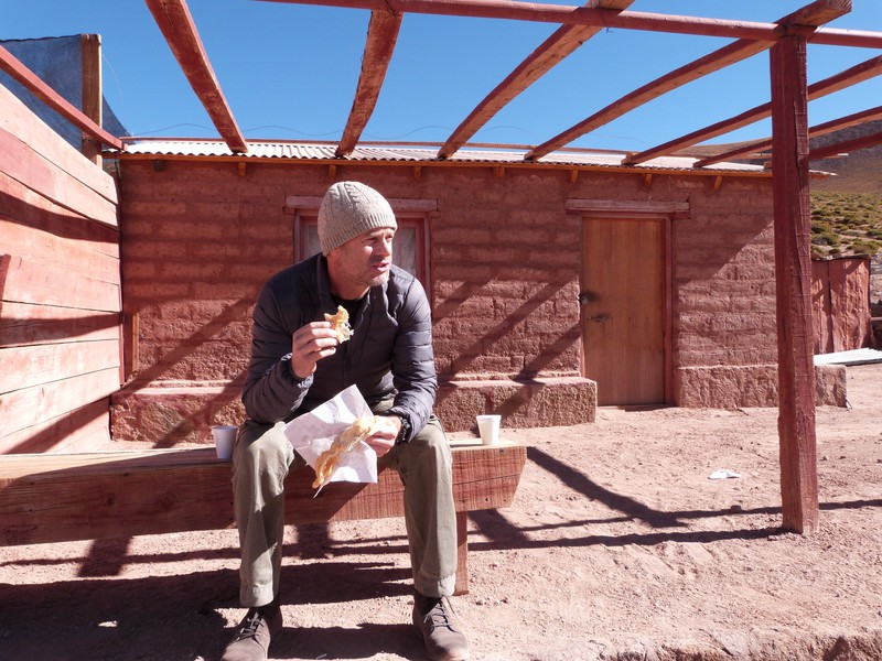 Drinking Chachacoma in Muchaca
