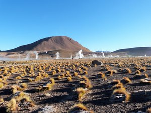 Spectacular scenery at the Geysers del Tatio