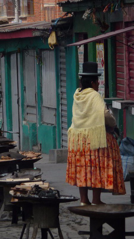 Indigenous lady in the witch doctor alley