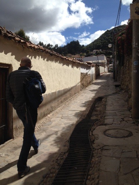 Wandering the alleyways in Cuscso