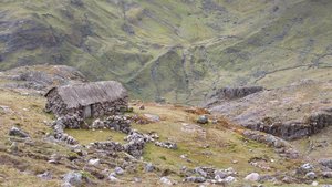 Stone house on the Lares Trail