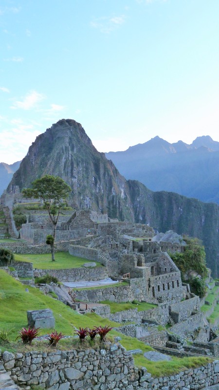 Early morning in Macchu Picchu