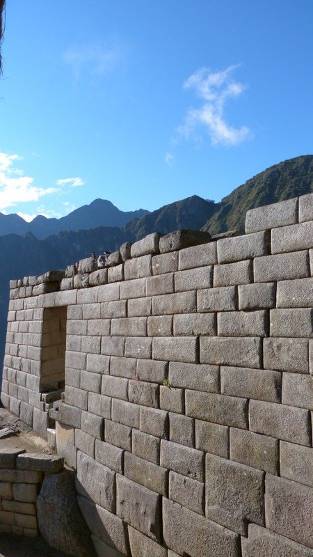 Precision construction, Macchu Picchu