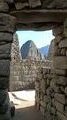 Peeking through, Macchu Picchu