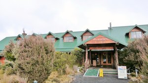 The lodge when I arrived....
