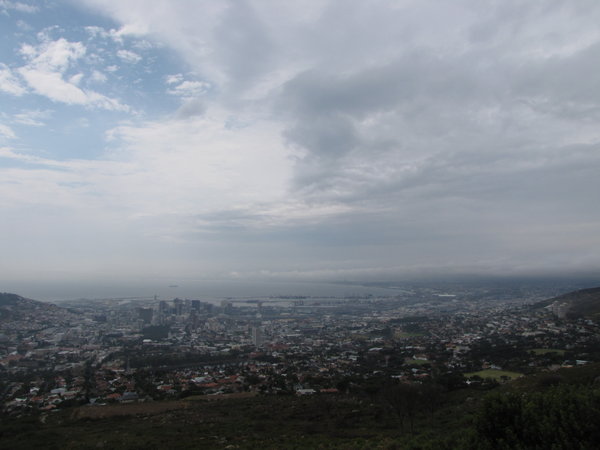 Overlooking Cape Town