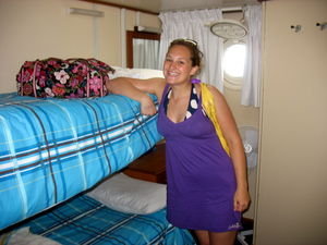 My room on the Boat
