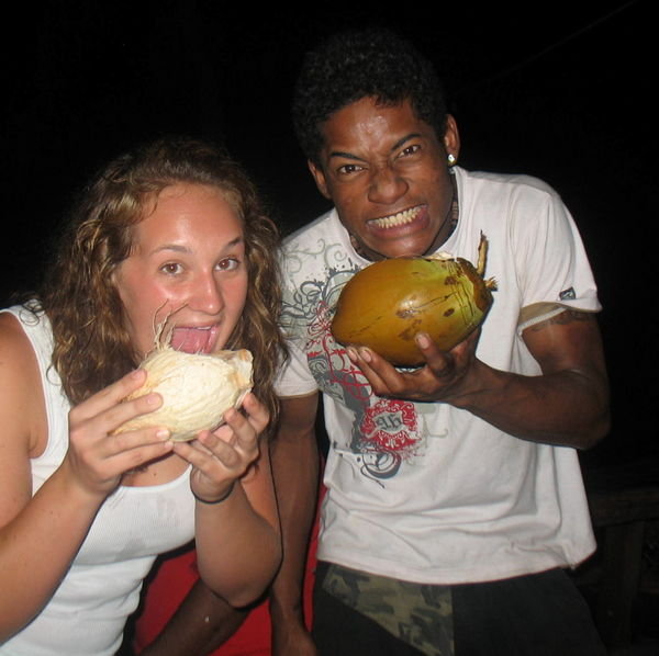 My first coconut!!