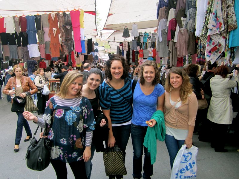 Tuesday Market w/other AuPairs