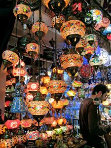 Lanterns in the Grand Bazaar