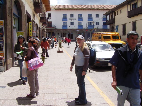 On the streets of Cusco
