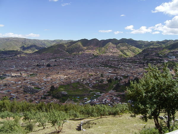 View over Cusco 