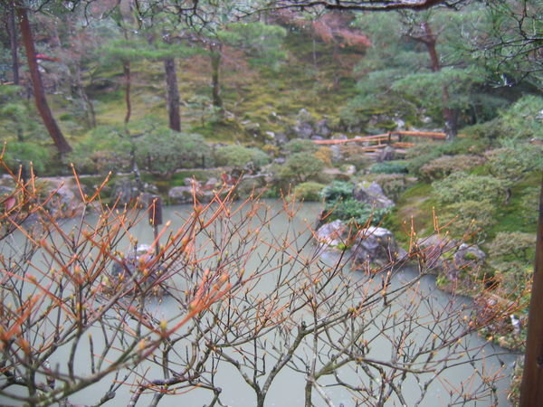 Pond by the Ginkakuji Temple