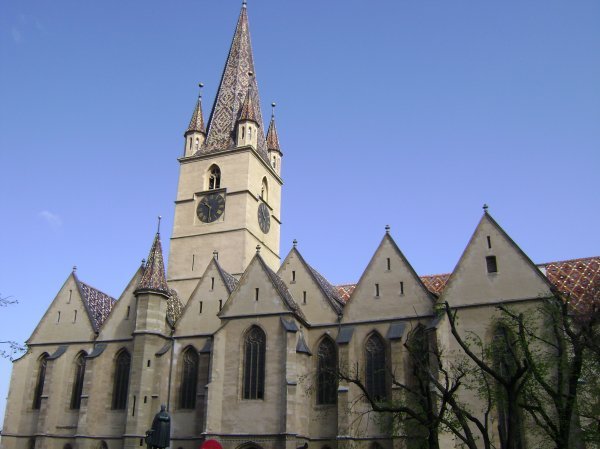Gothic Evangelical Church - Piata Huet