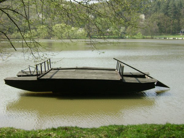 Ancient Romanian Ferry