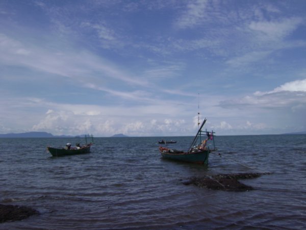 Kep - Crab Fishing boats