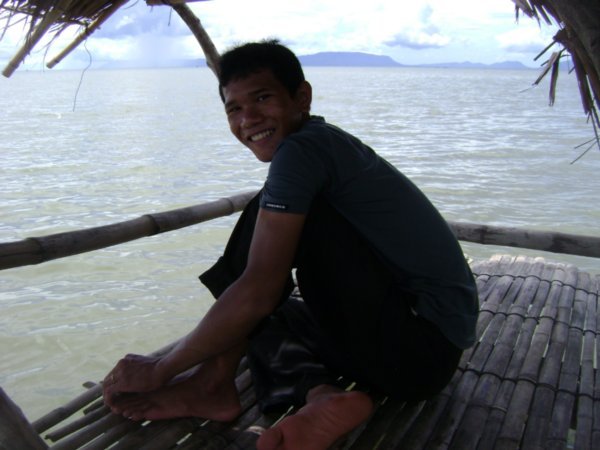 Cambodian Friend that took through rice paddie fields.... up to the mountain & down to the ocean.....