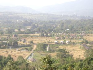 View of Pai, Thailand
